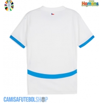 Camisa de time de futebol República Checa Replicas 2º Equipamento Europeu 2024 Manga Curta